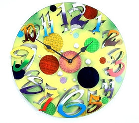 Small Time Modern Green Clock