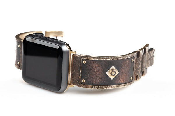 Cornett Apple Watch Band in Three Tone, Wide