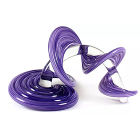 Heechee Sculpture - Clear/Purple