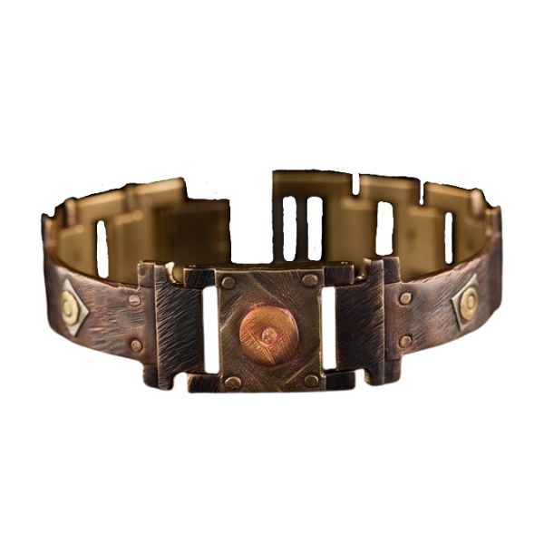 Cornett Copper Bracelet, Narrow