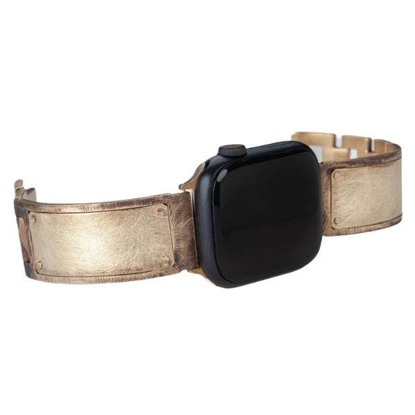 Luna Apple Watch Band in Brass, Wide
