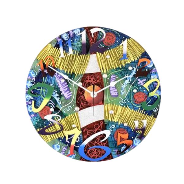 Small Time Abstract Clock