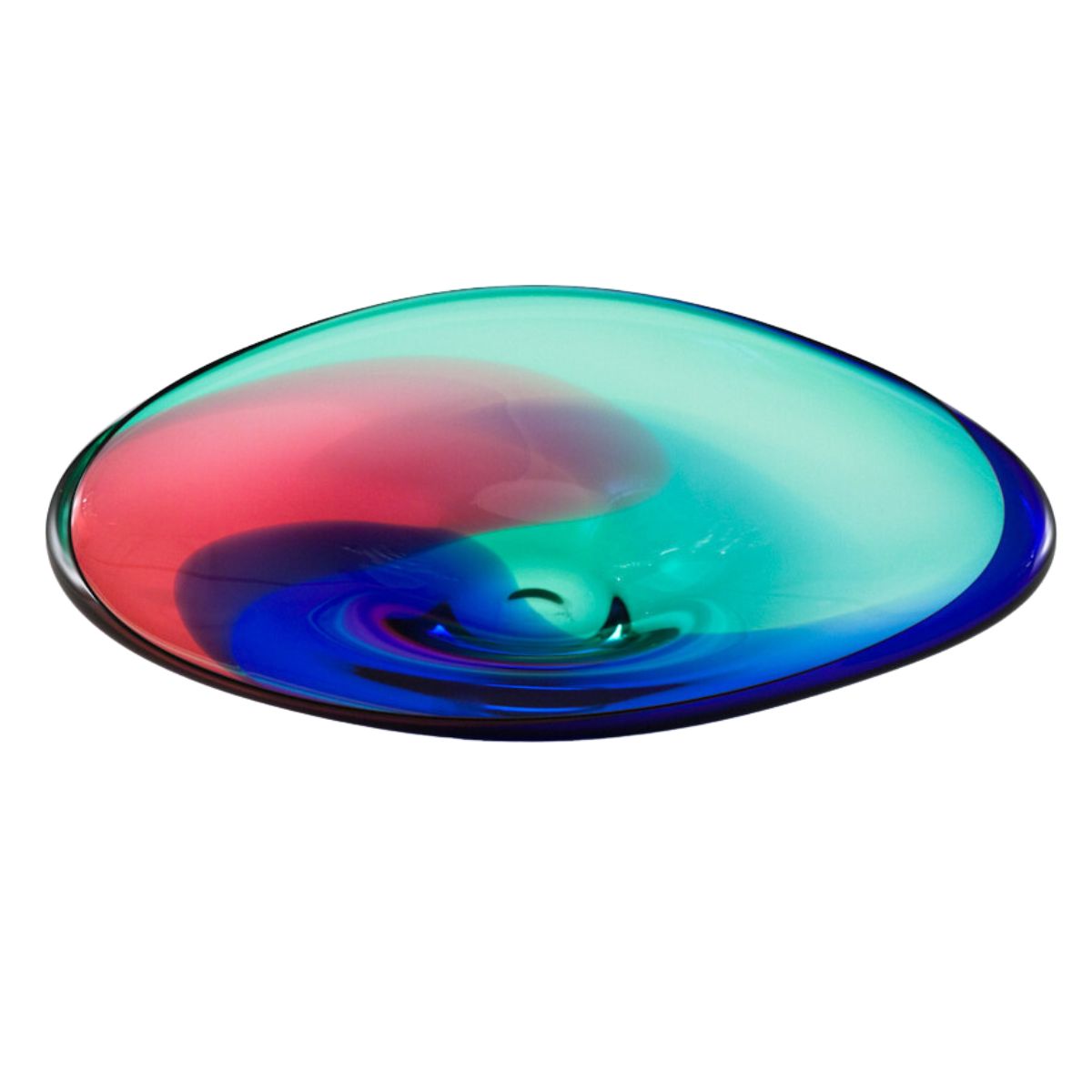 Tri-color plate