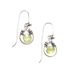 Zuzko Horseshoe Earring Peridot