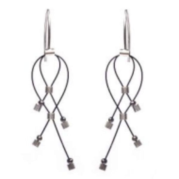 Mini Lattice Hook Earrings