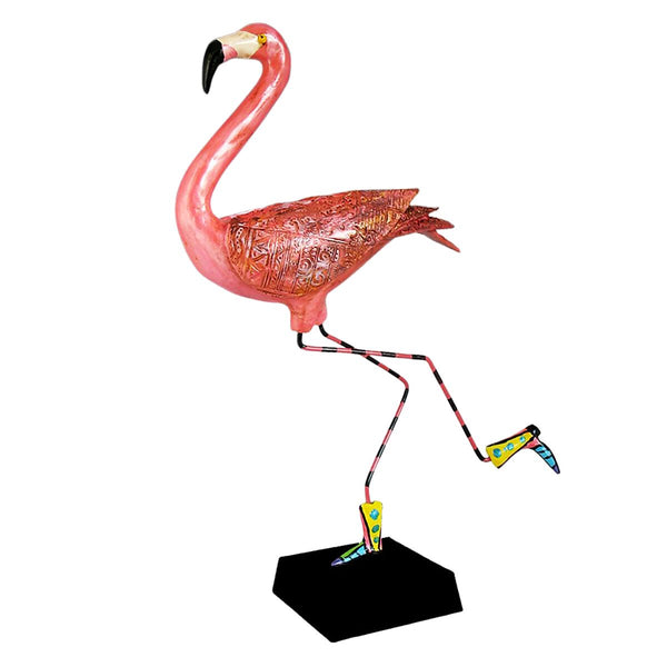 Flamingo Flight of Fancy - Medium