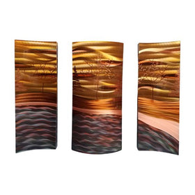 Copper Forest Tryptic 26x36