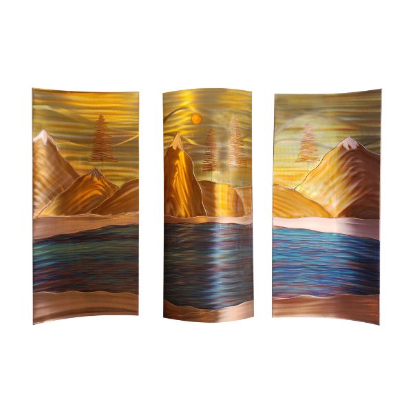 Snow Caps Large Tryptic 35x50