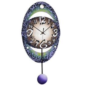 Oval 17 Clock