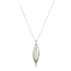 Cocoon Pendant Necklace in Sterling