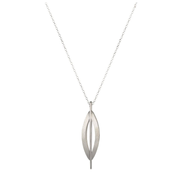 Cocoon Pendant Necklace in Sterling