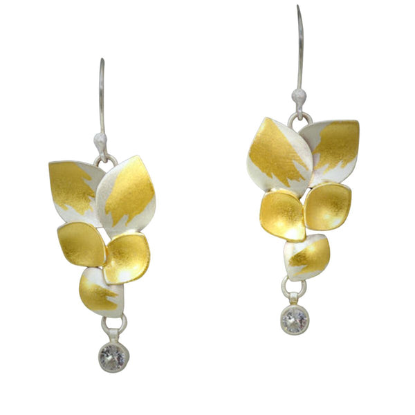 “Sapphire Garden Earring”