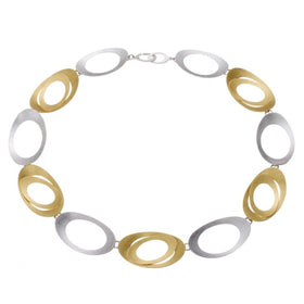 Cut Out Ovals Necklace