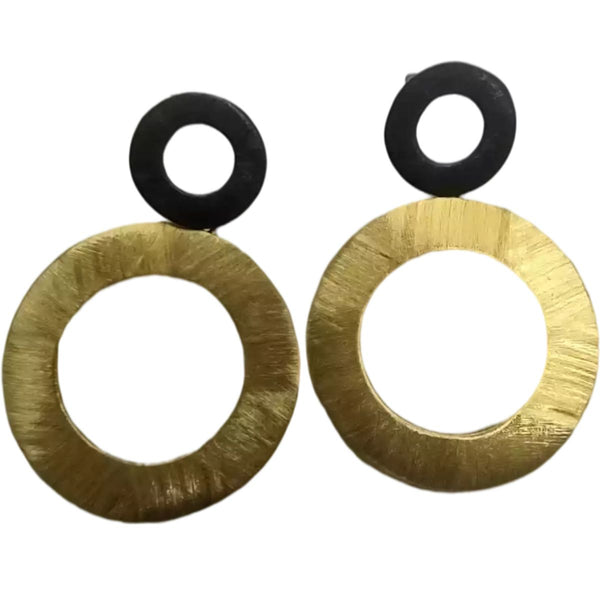 Dangling Hollow Earrings