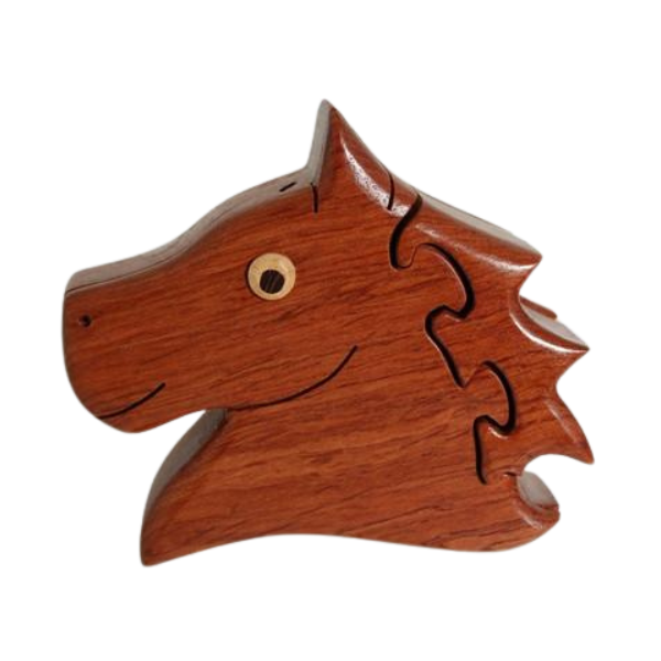 Horse Head puzzle box large