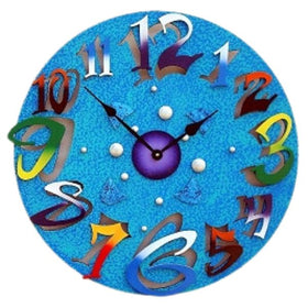 Big Time Teal Clock