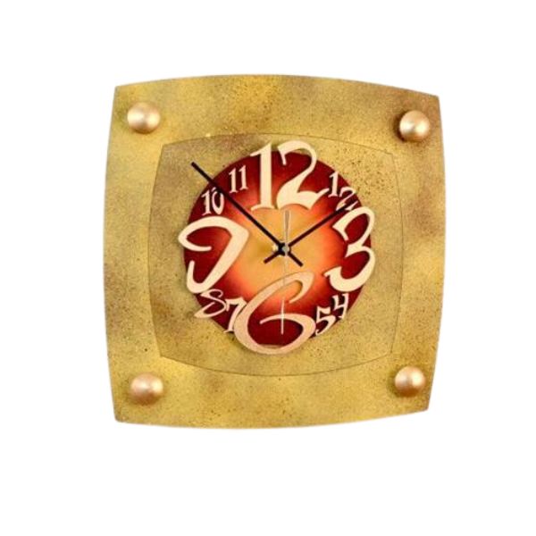 TV Gold Clock