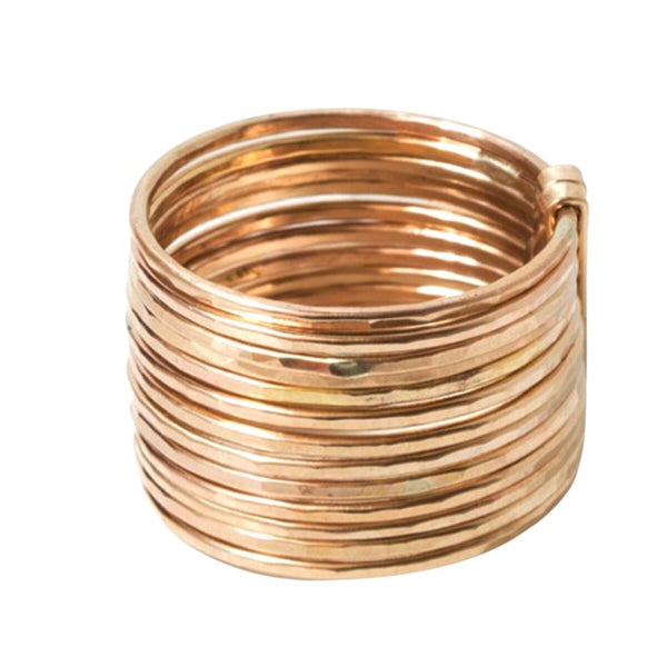 Zuzko Stacked Ring Gold