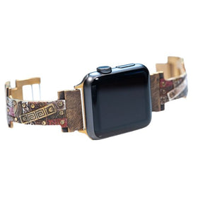 Golan Apple Watch Band in Three Tone, Narrow