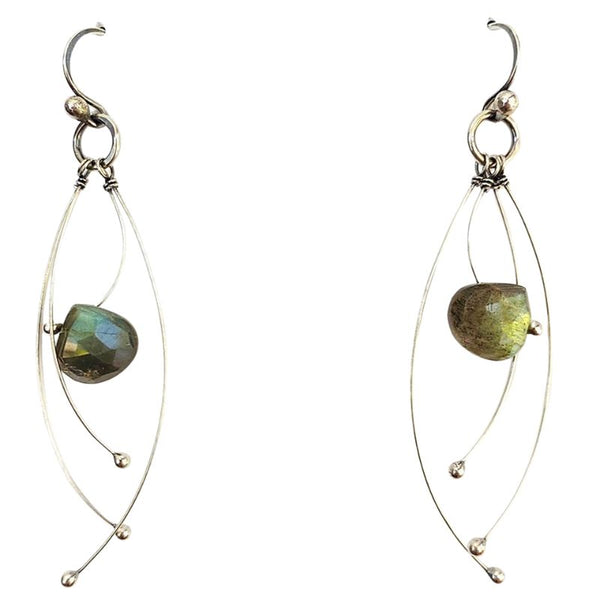 Zuzko Tickle Earrings Labradorite