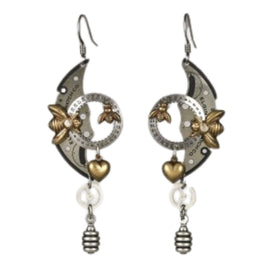 Watch Piece & Bee Earring