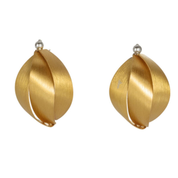 Rolo Earrings in Gold Plated Sterling