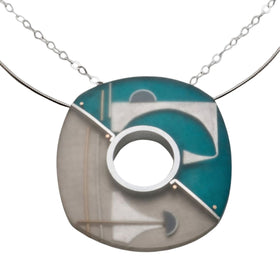 Modern Canal Pin/ Pendant