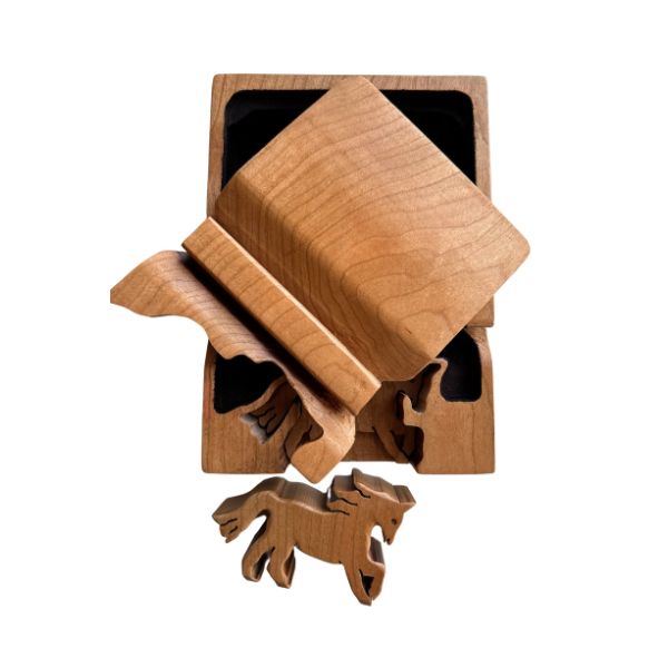 Horse Lover's Dream Key Puzzle Box