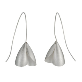 Tulip Earrings in Sterling