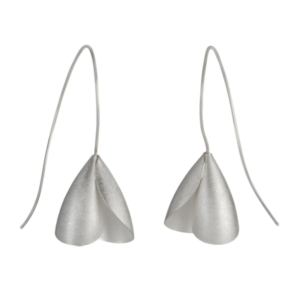 Tulip Earrings in Sterling