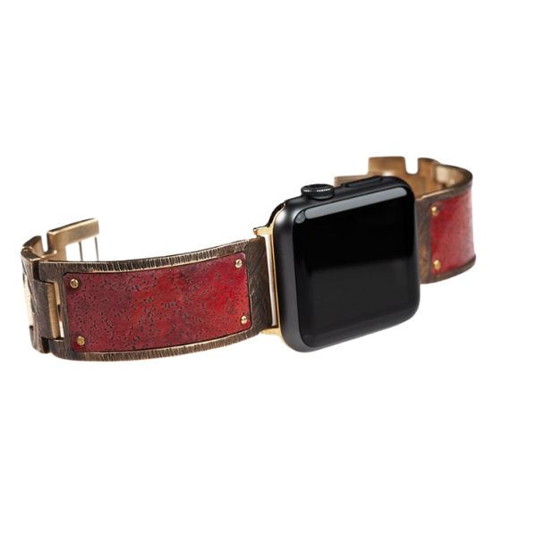 Viola Apple Watch Band in Copper, Wide