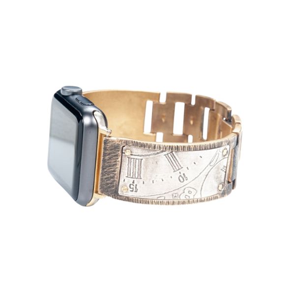 Tristan Apple Watch Band in Sterling Silver