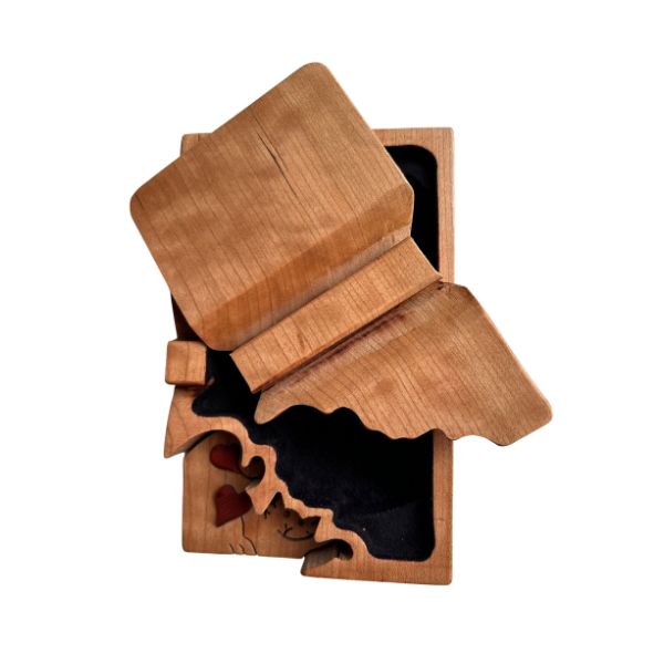 Cat Lover's Dream Key Puzzle Box