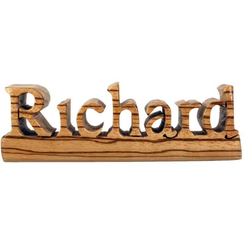 Personalized Name Plate - An American Craftsman