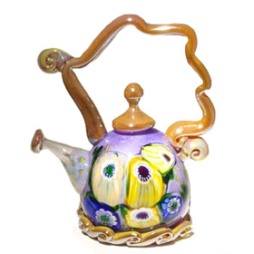 Teapot Sculpture - Purple