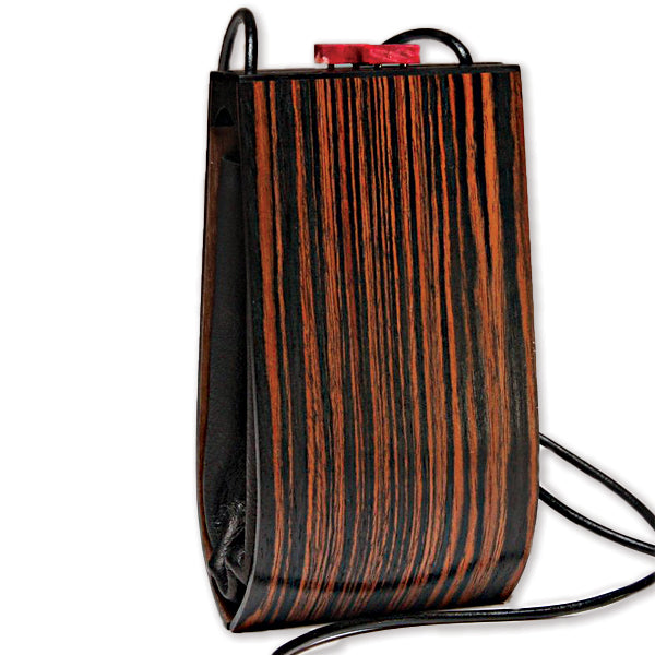 "Alcea" Minaudiere - Macassar Ebony