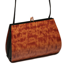 "Calliandra" Medium Handbag-Single Strap - Mottled Makore