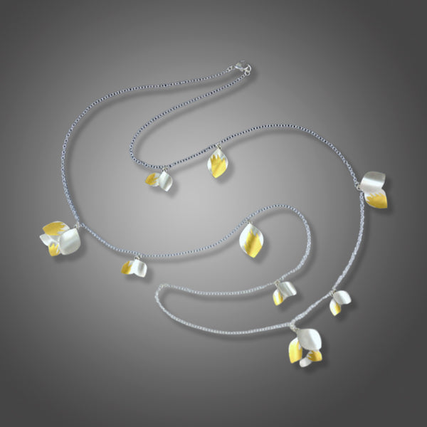 Multi Leaf Necklace
