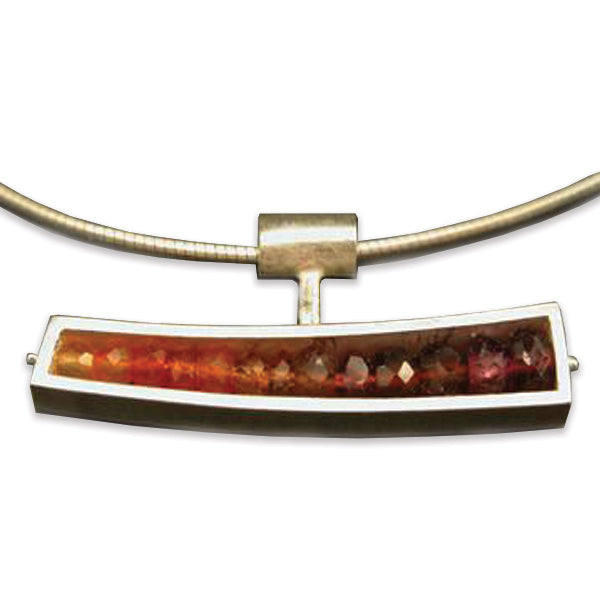 Wedge Horizontal Necklace - Ashka Dymel