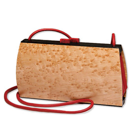 "Cassia" Minaudiere - Birdseye Maple