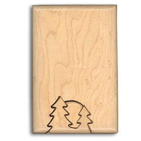 Pine Trees at Dusk Key Puzzle Box - Boxology