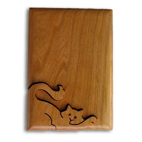 Corner Cat Key Puzzle Box - Boxology
