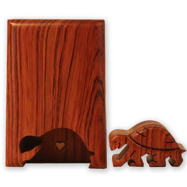 Turtle Key Puzzle Box - Boxology