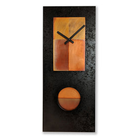 Black & Copper Pendulum Clock