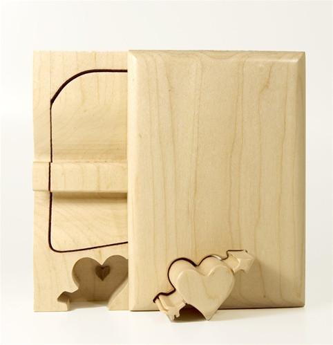 Pierced Heart Key Puzzle Box - Boxology