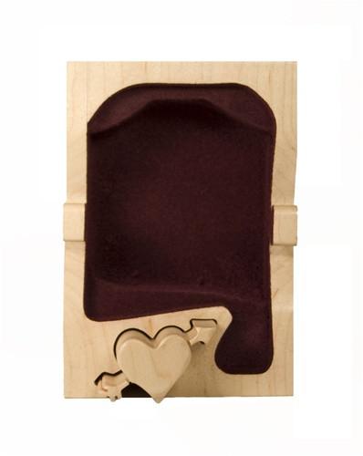 Pierced Heart Key Puzzle Box - Boxology