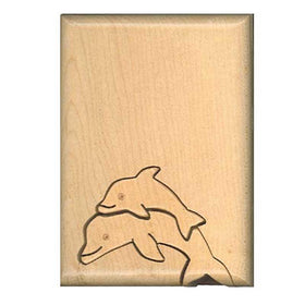 Dolphins Jumping Key Puzzle Box - Boxology