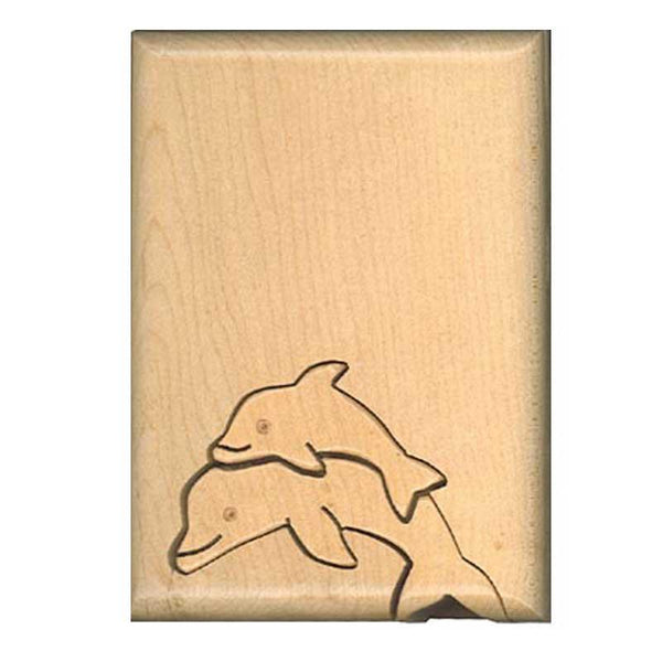 Dolphins Jumping Key Puzzle Box - Boxology