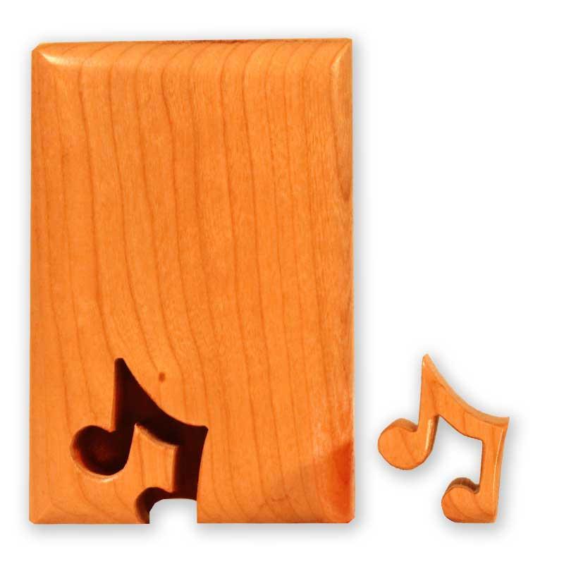 Music Note Key Puzzle Box - An American Craftsman