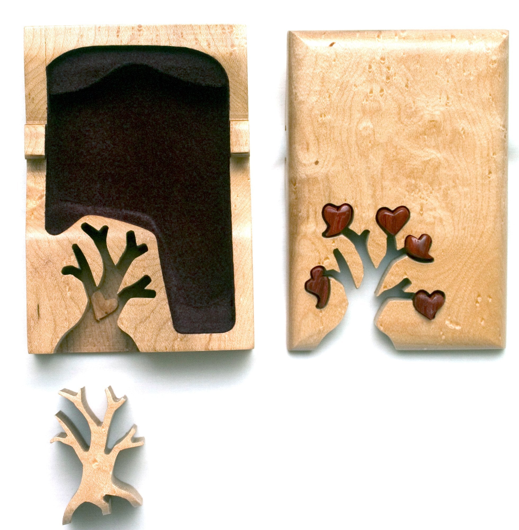 Tree of Hearts Key Puzzle Box - Boxology